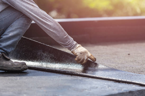 Professional Waterproofing technician working in Mentone, AL